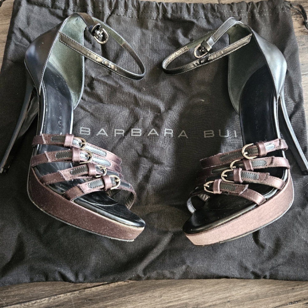 Barbara Bui shoes, size 36 1/2, color prune